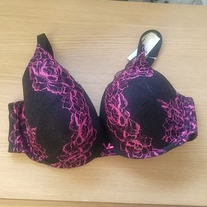 Cacique plunge cleavage solution lace bra